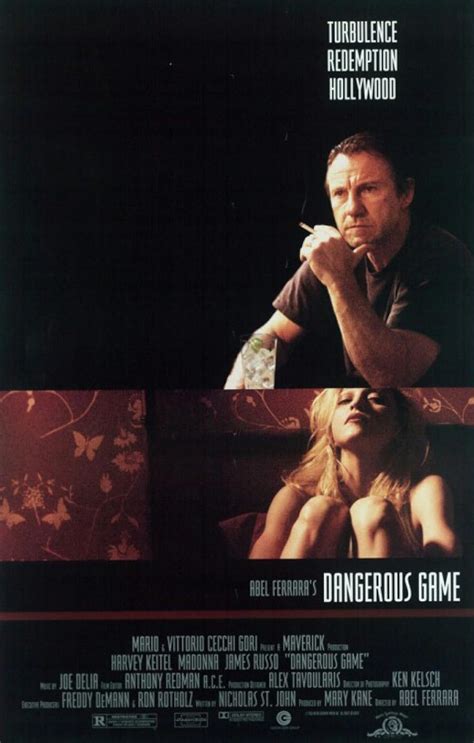 Dangerous Game. (1993) A New York City film director working on his latest movie in Los Angeles begins to reflect the actions in his movie and real life, especially when he begins an affair with ... 